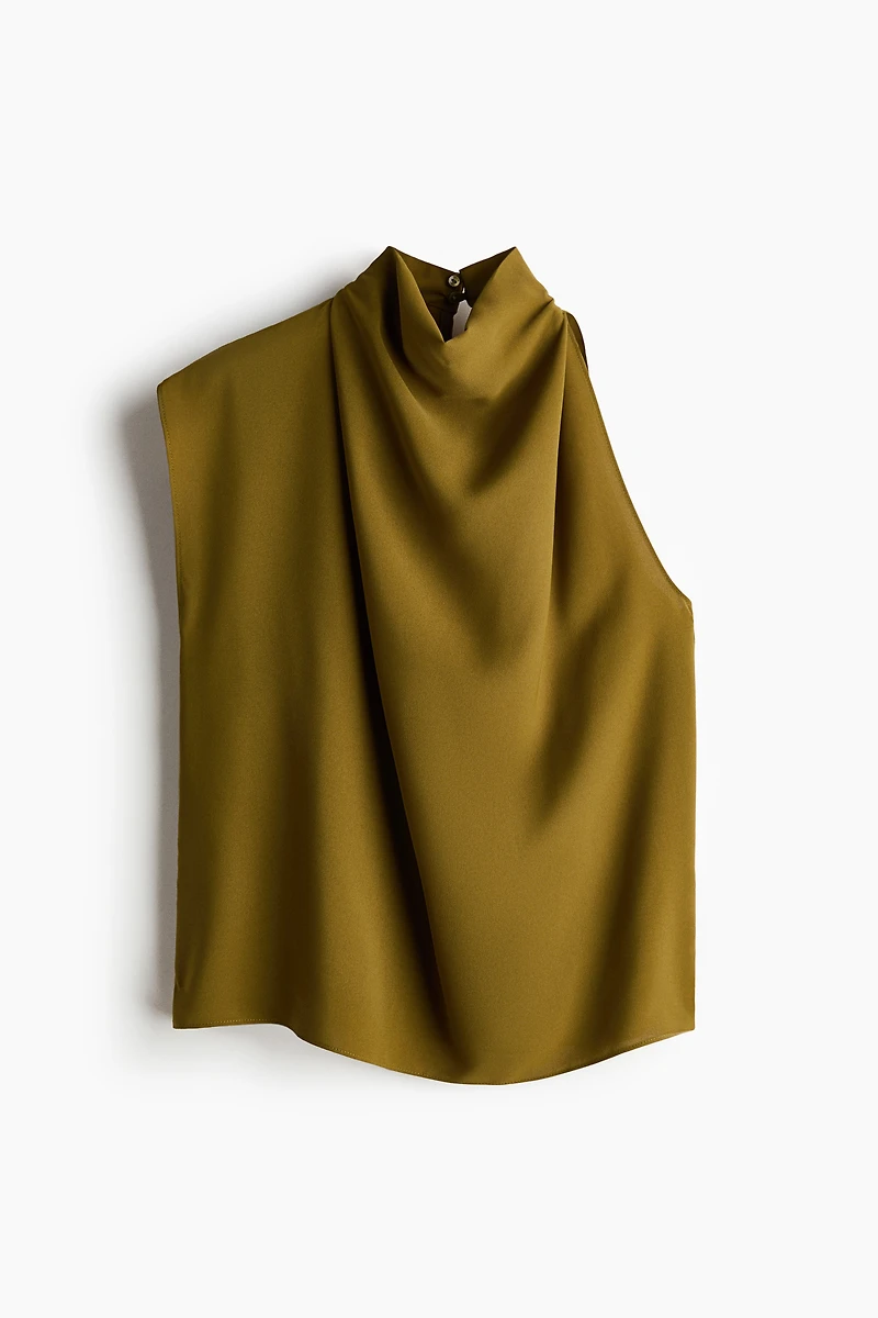 Asymmetric Draped Top