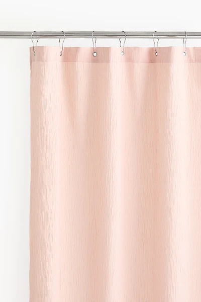 Rideau de douche en mousseline