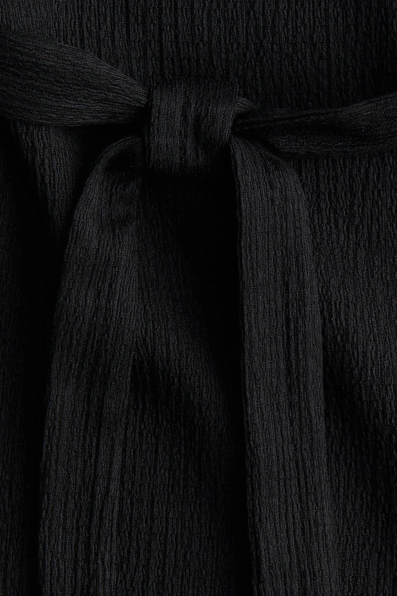 Tie-Belt Jumpsuit