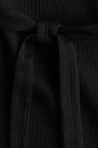 Tie-Belt Jumpsuit