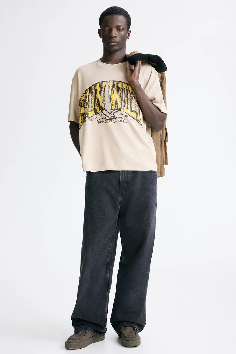 Loose-Fit Printed T-Shirt