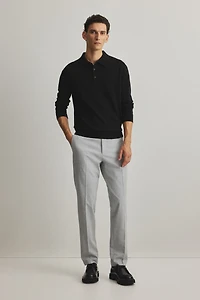 Slim-Fit Tailored Pants