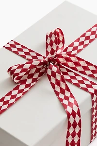 Ruban à motif arlequin