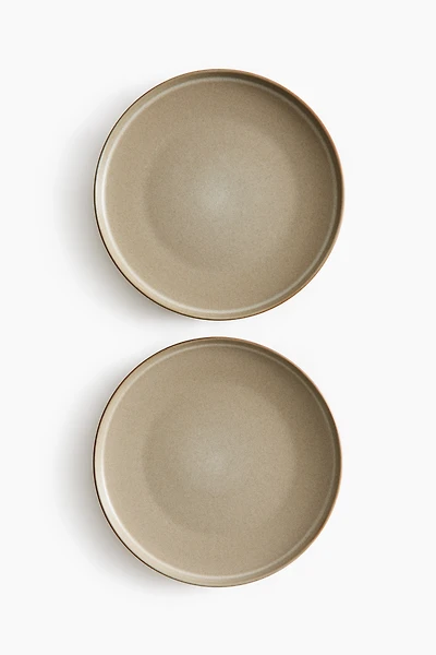 2-Pack Reactive-Glaze Dinner Plates