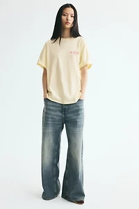T-shirt ample imprimé