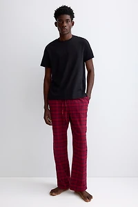 Relaxed-Fit Flannel Pants