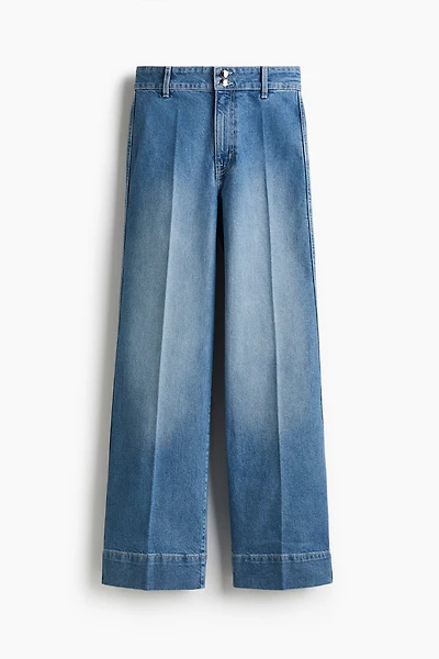 Wide High Jeans