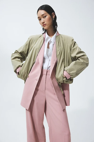 Wide-Leg Dress Pants