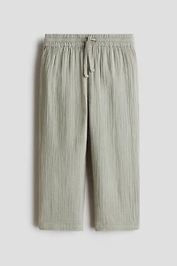 Cotton Muslin Joggers