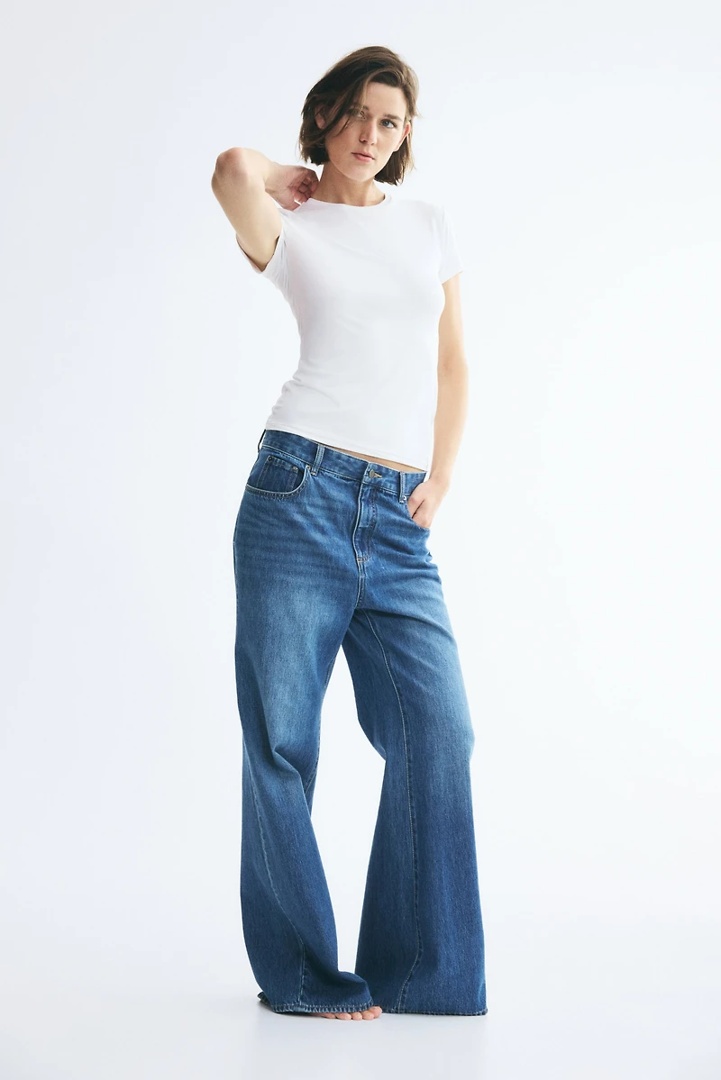 Fitted Microfiber T-shirt