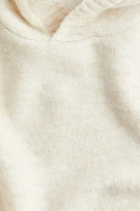 Fine-Knit Hoodie
