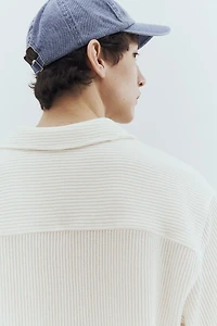 Loose Fit Ribbed Resort Shirt