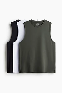 3-Pack Regular-Fit Sports Tank Tops with DryMove™