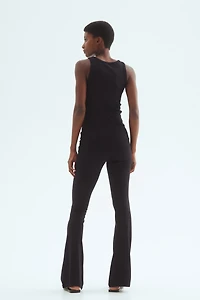 MAMA Flared Jersey Pants