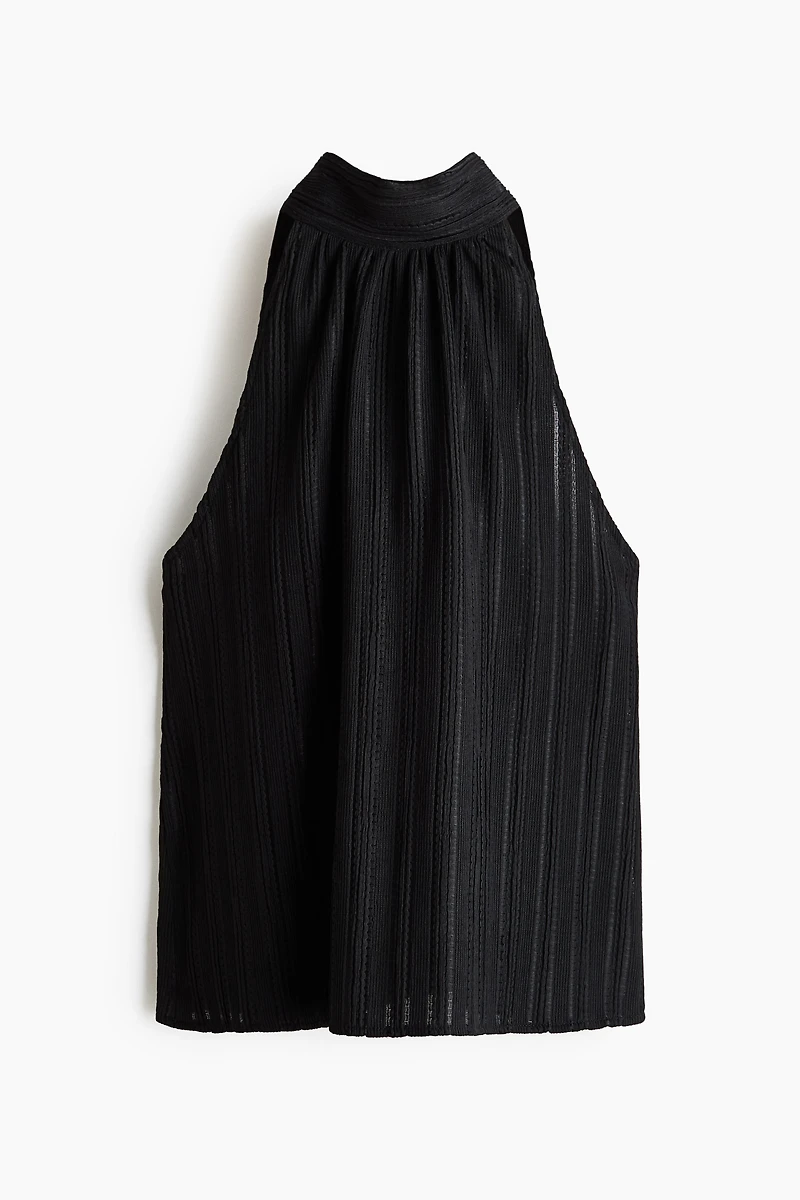 Textured Jersey Top
