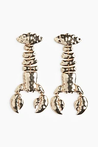 Crayfish-Shaped Earrings