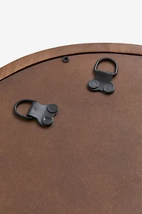 Grand miroir en bois de manguier