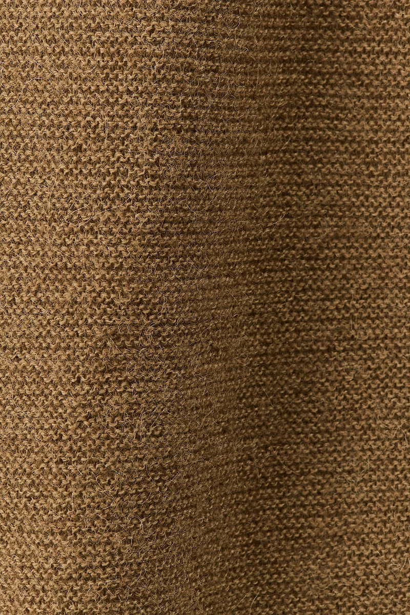 Chandail sans manches ample en point mousse