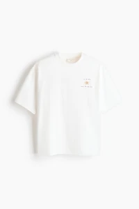 T-shirt de sport imprimé ample