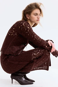 Chandail façon crochet