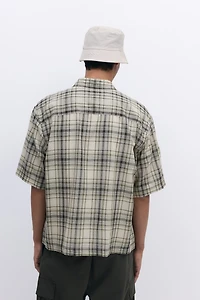 Relaxed-Fit Short-Sleeved Shirt