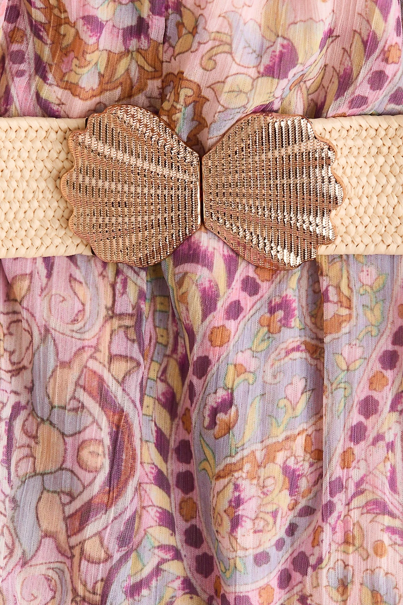 Belted Halterneck Dress