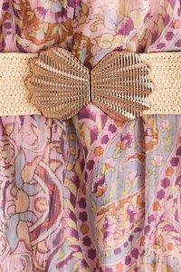 Belted Halterneck Dress