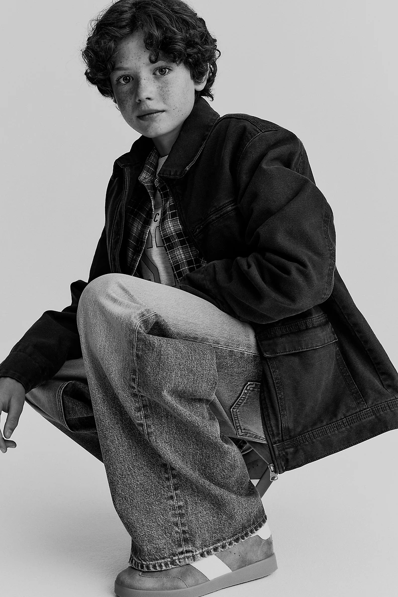 Veste en toile de coton