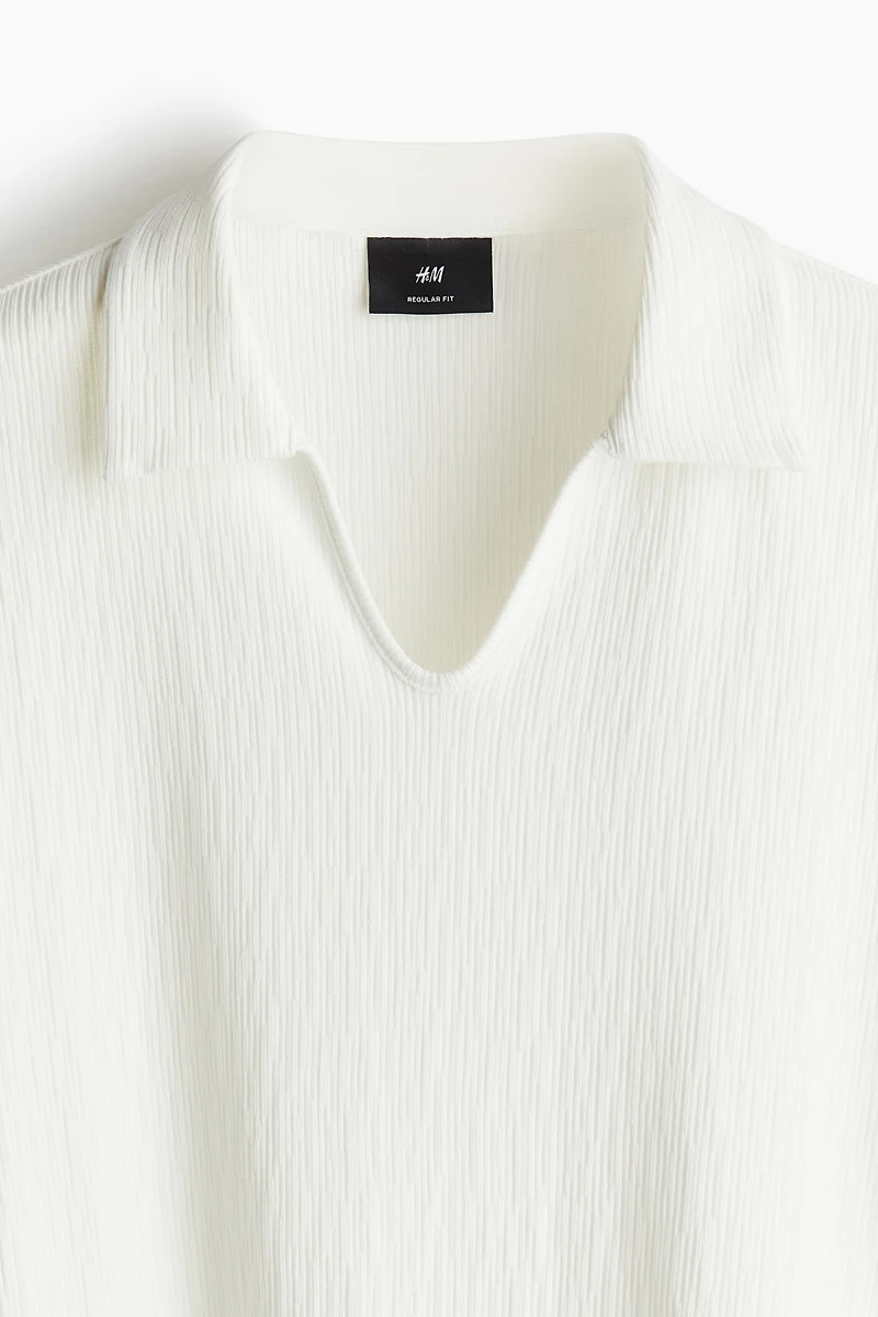 Regular-Fit T-Shirt with Collar