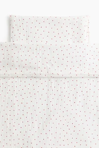 Muslin Crib Duvet Cover Set