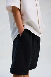 Loose-Fit Jersey Shorts