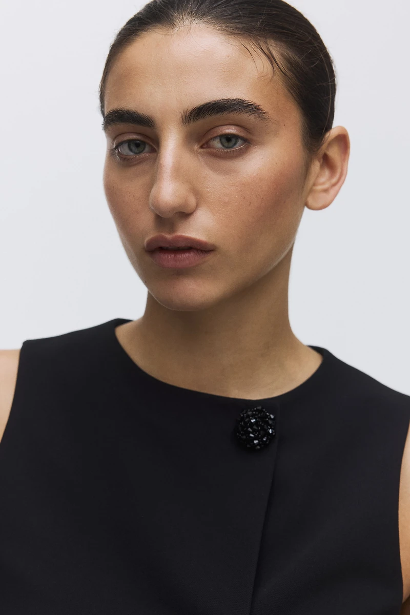 Asymmetric Wrap Vest