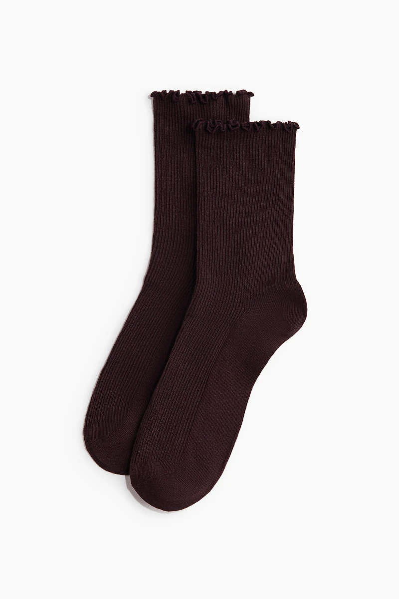 5-pack Rib-knit Socks