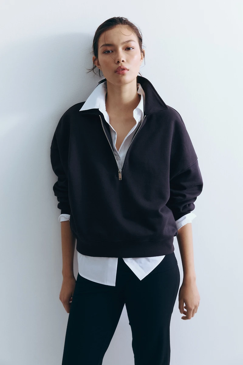 Half-Zip Sweatshirt