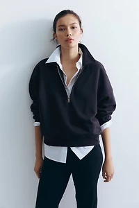 Half-Zip Sweatshirt