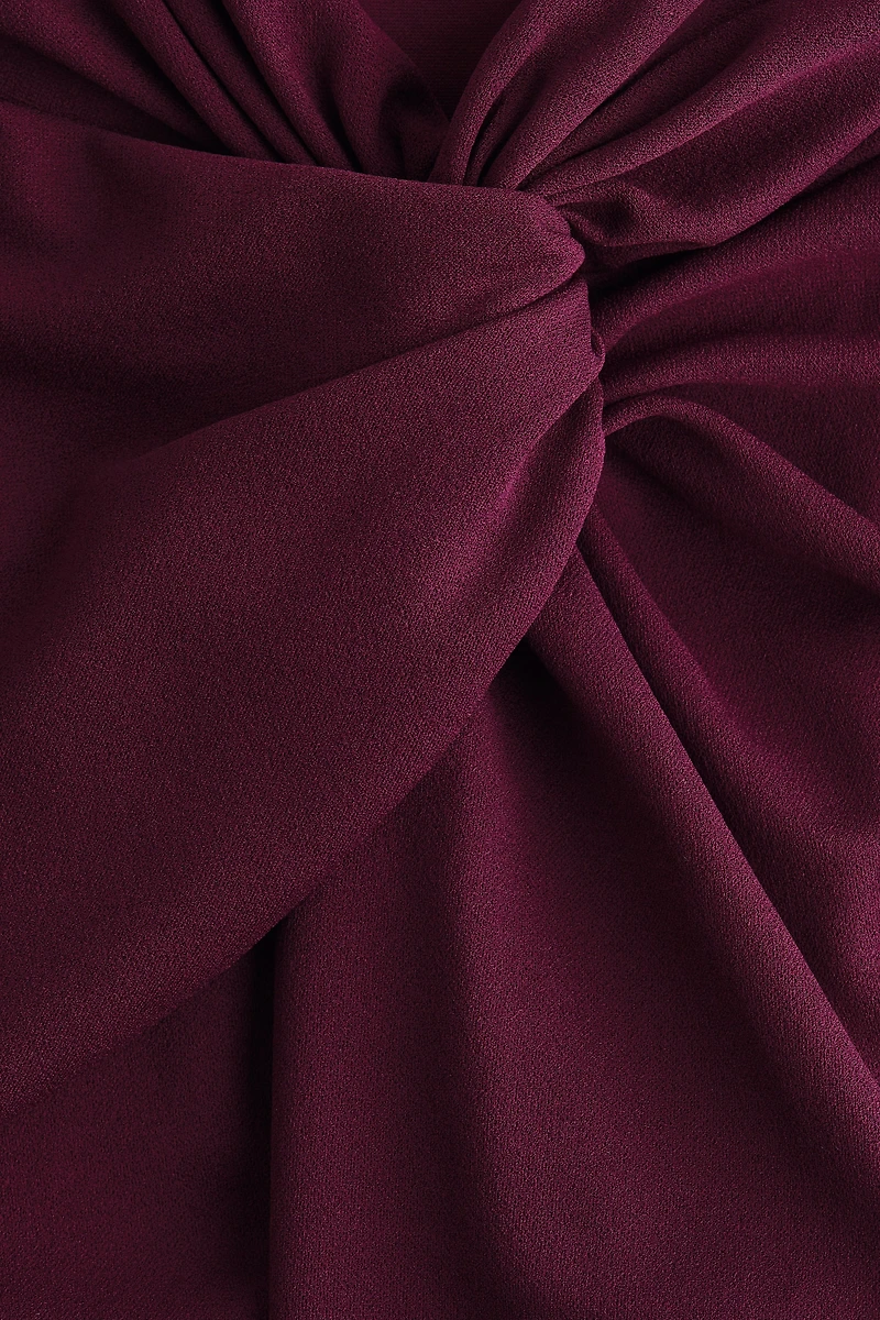 Twisted-Detail Pants