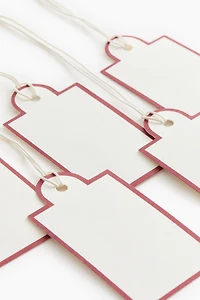 Lot de 5 étiquettes-cadeaux