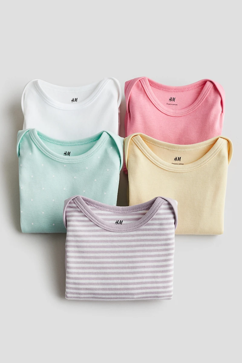 5-pack Cotton Bodysuits