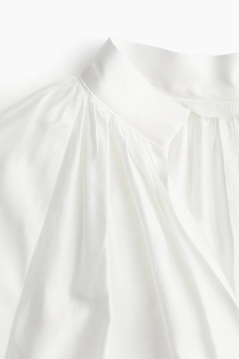 Blouse à manches ballon