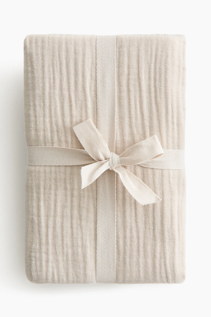 Enveloppe de couette en mousseline pour bébé