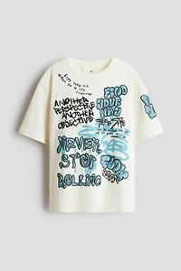 Loose-Fit Printed T-Shirt