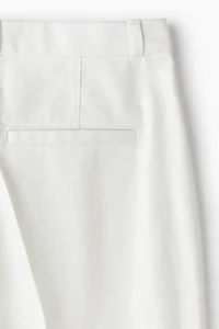 Flared Twill Pants