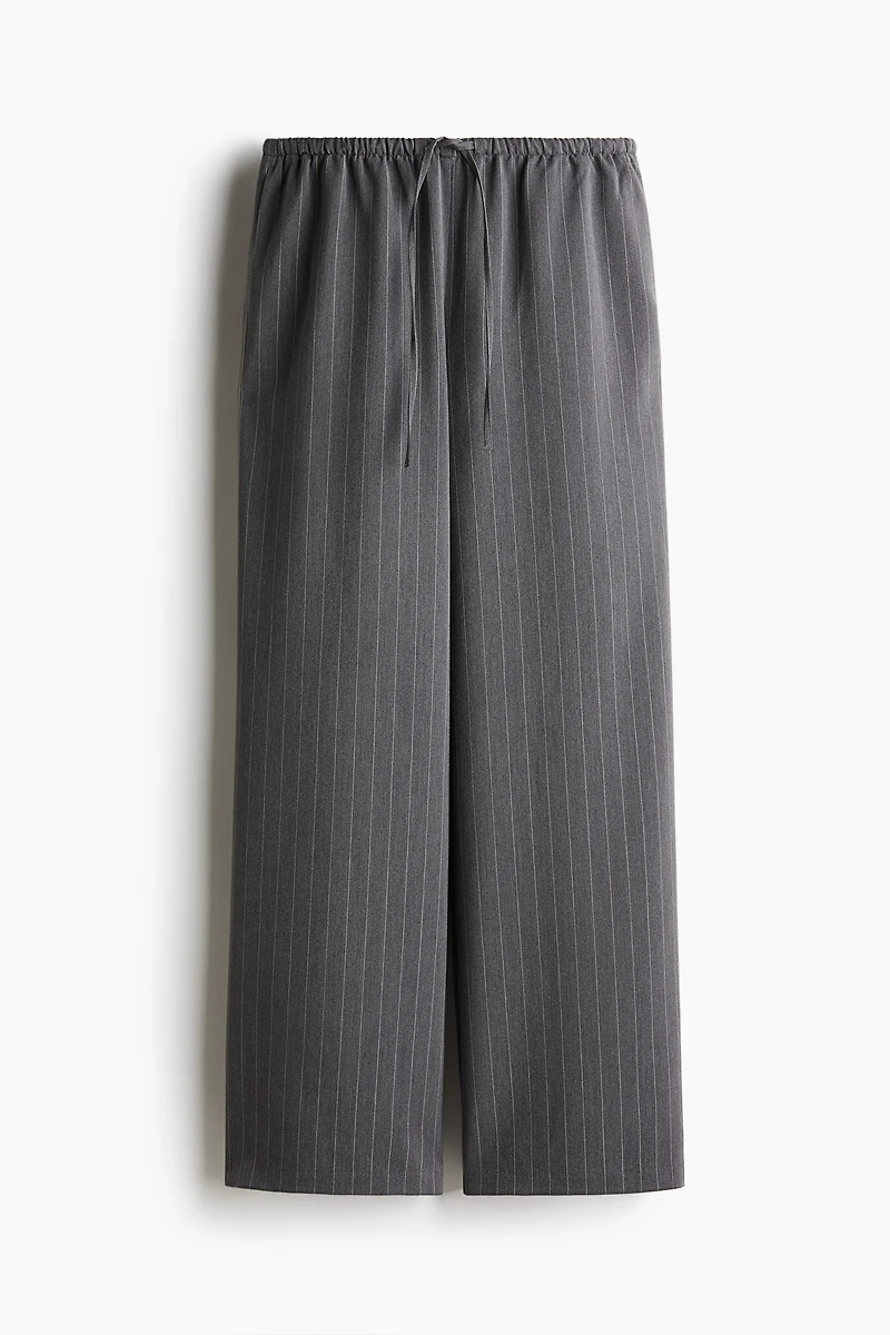 Twill Drawstring Pants