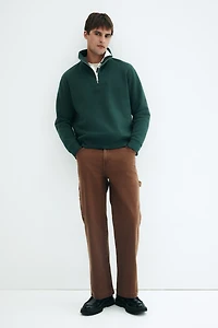 Regular Fit Half-Zip Sweatshirt