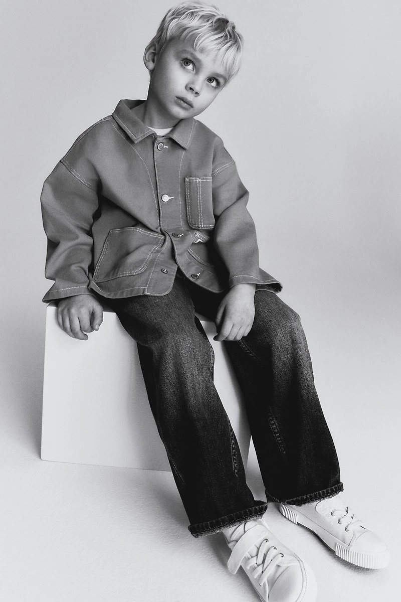Cotton Twill Shacket