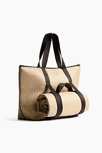 Straw-Look Cooler Bag