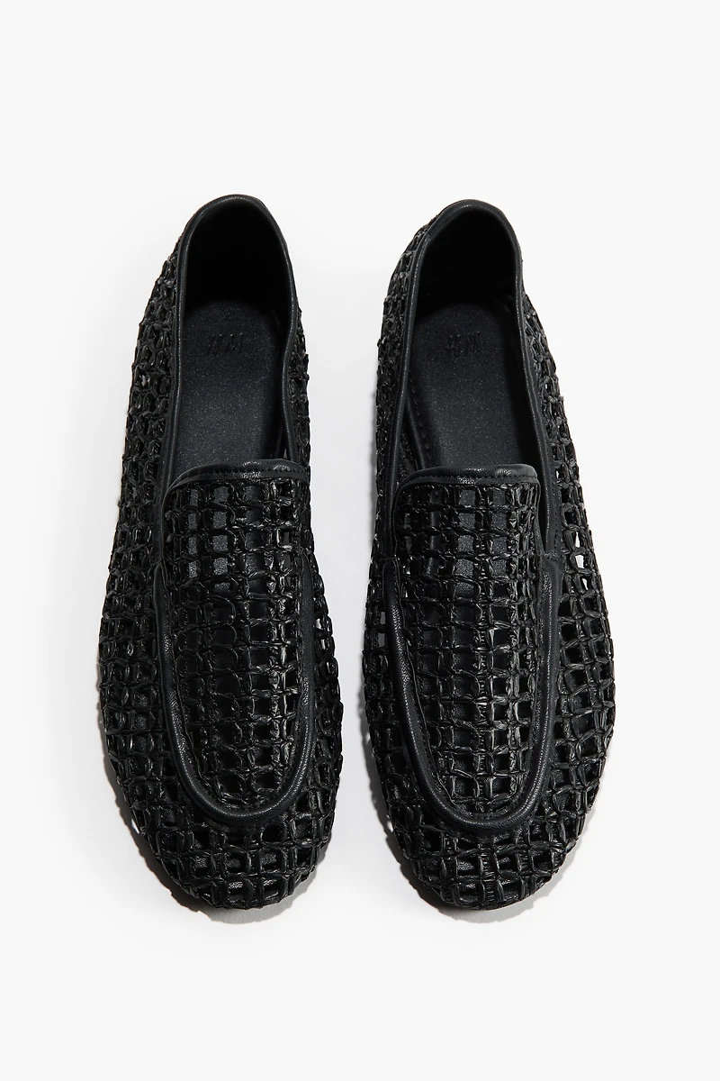 Straw Loafers