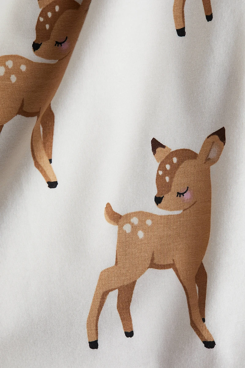 Robe imprimée en coton