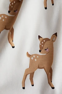 Robe imprimée en coton