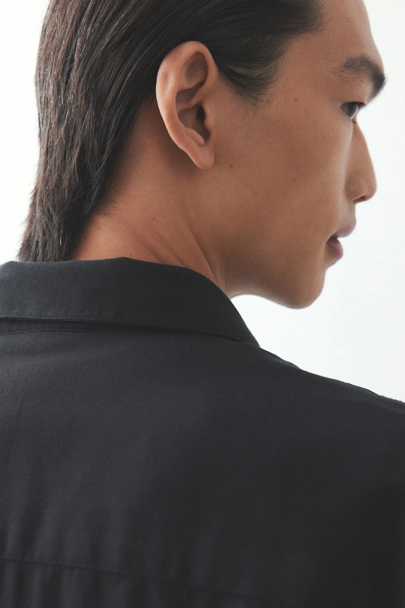 Regular Fit Lyocell-Blend Shirt